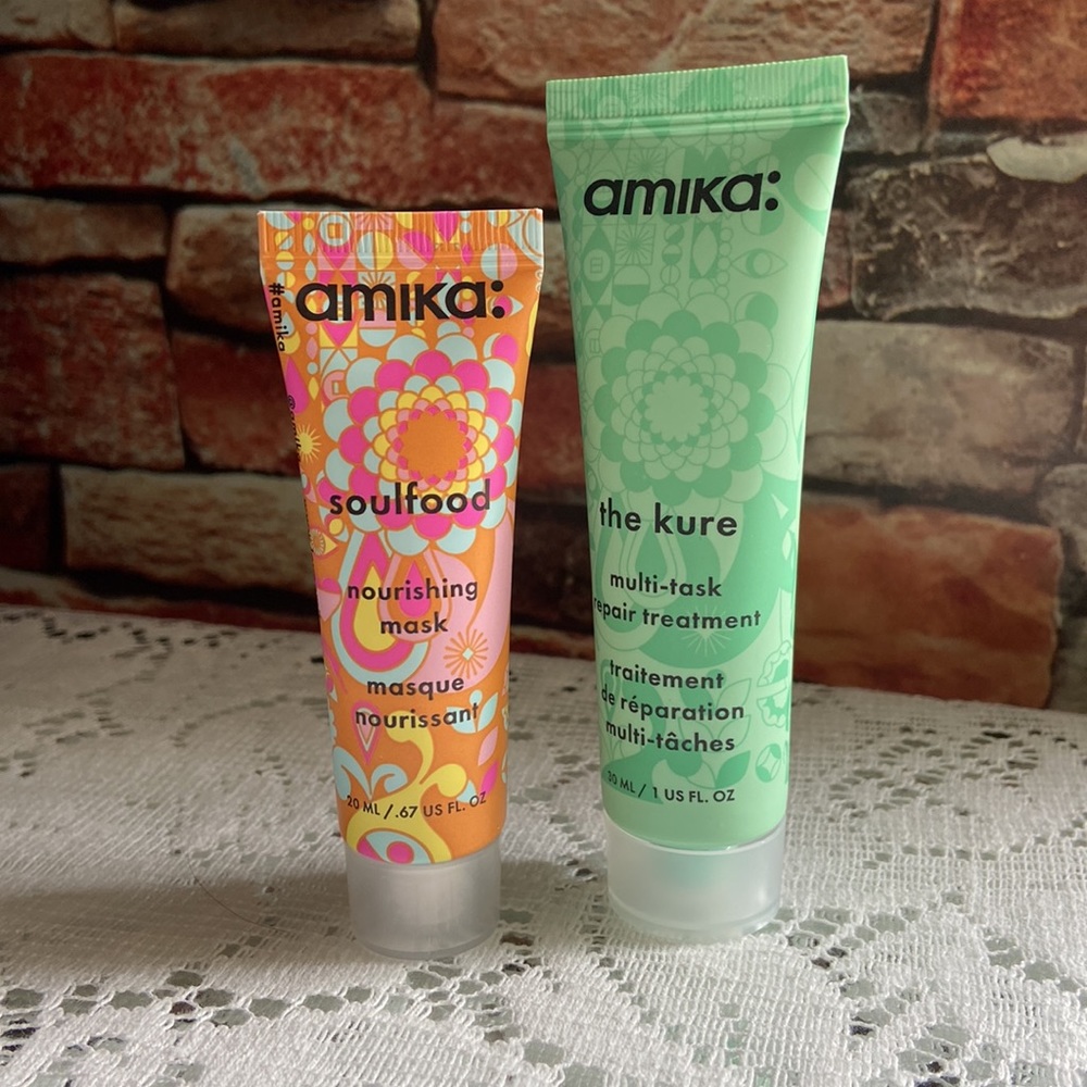 amica two piece travel set, with free bag
